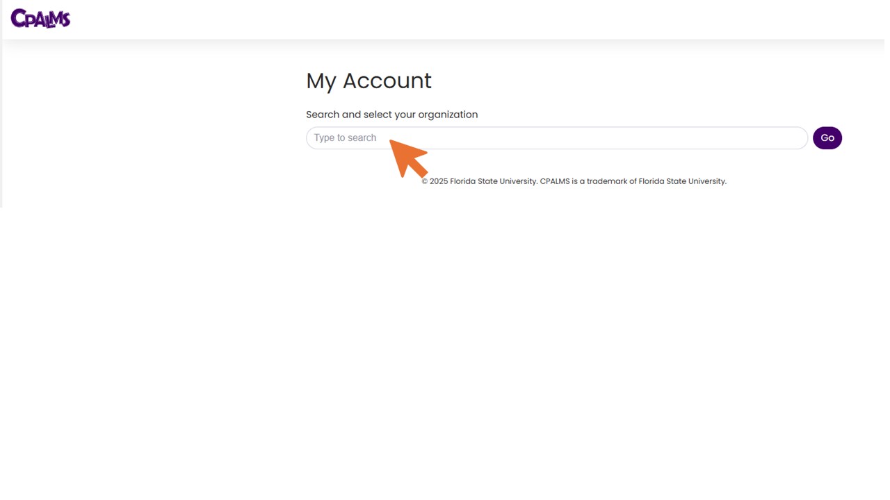 Select your Organization SSO.JPG