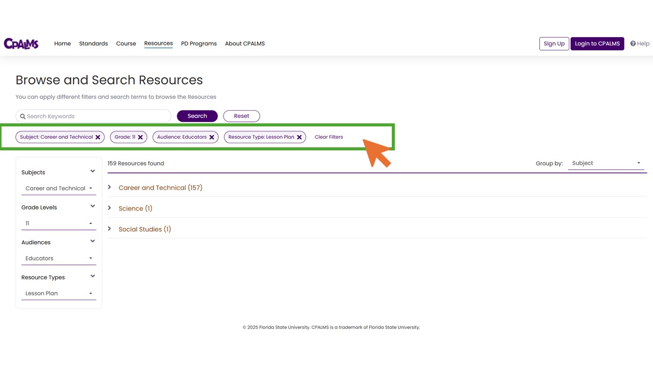 Browse and Search Resources - filters.JPG